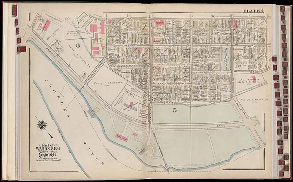 Atlas of the city of Cambridge, Massachusetts