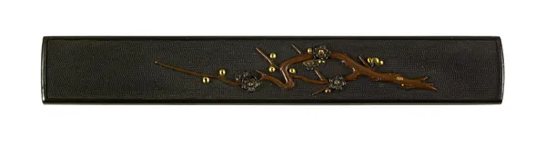 Kozuka with a Flowering Plum Branch