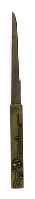 Kozuka with Plum Blossoms