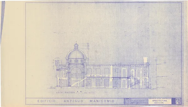 Edificio Antiguo Manicomio, Sheet A-6
