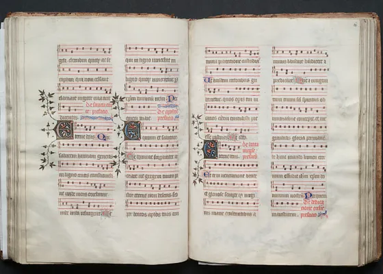 The Gotha Missal:  Fol. 59v, Text