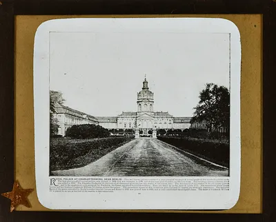 Photograph of the Royal Palace at Charlottenburg, Near Berlin