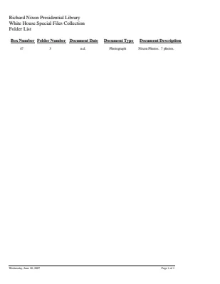 WHSF: Returned, 47-3