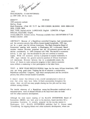 African American/Racial: African Americans [2]
