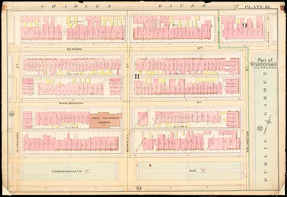 Atlas of the city of Boston : city proper