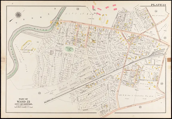 Atlas of the city of Boston, West Roxbury