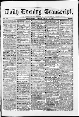 Daily Evening Transcript