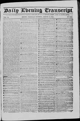 Daily Evening Transcript