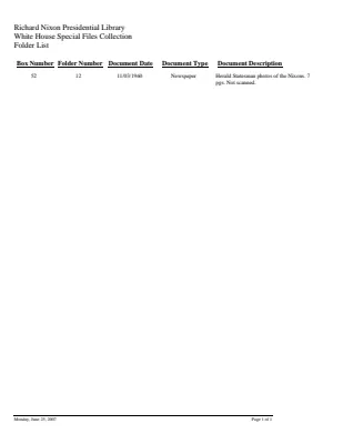 WHSF: Returned, 52-12
