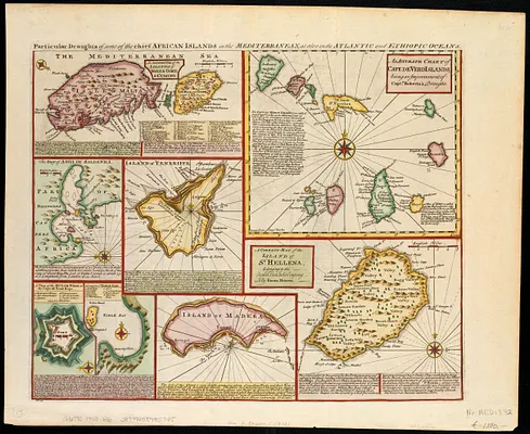 Particular draughts of some of the chief African Islands in the Mediterranean