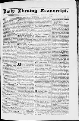 Daily Evening Transcript