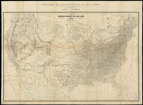 Map of the United States of America