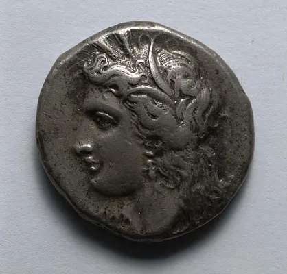Stater: Head of Demeter (obverse)