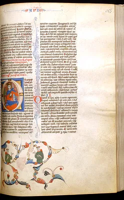Leaf from Bentivoglio Bible