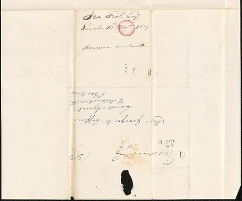 Ira Fish to George Coffin, 10 December 1839