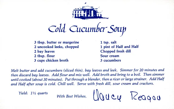 Cold Cucumber Soup Recipe