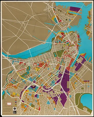 Illustrative re-use site plan for the regional core