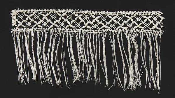 Lace Insertion with Fringe
