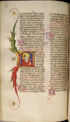 Leaf from Breviary