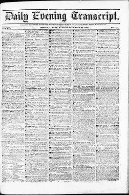 Daily Evening Transcript