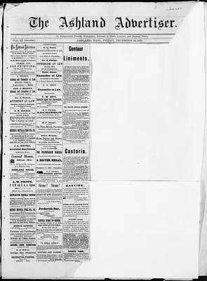 The Ashland Advertiser