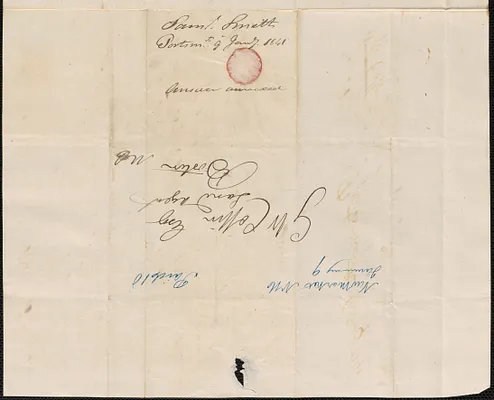 Samuel Smith to George Coffin, 9 January 1841