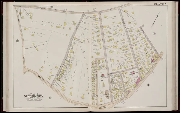 Atlas of the city of Boston, West Roxbury, Mass., volume six : from actual surveys and official plans