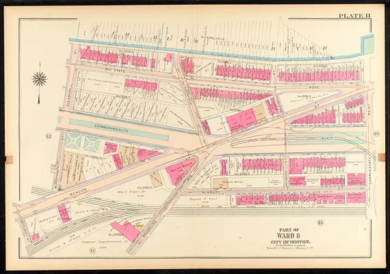 Atlas of the city of Boston, Roxbury