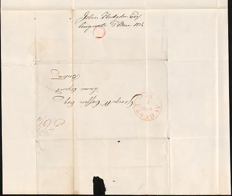 John Hodgdon to George Coffin, 3 March 1836