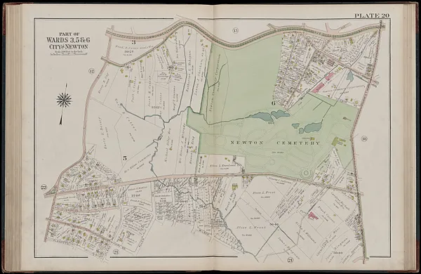 Atlas of the city of Newton, Massachusetts