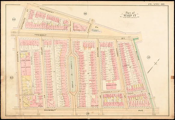 Atlas of the city of Boston : city proper