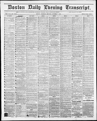 Boston Daily Evening Transcript