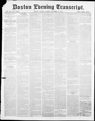 Boston Evening Transcript