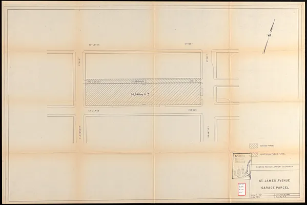 St. James Avenue garage parcel