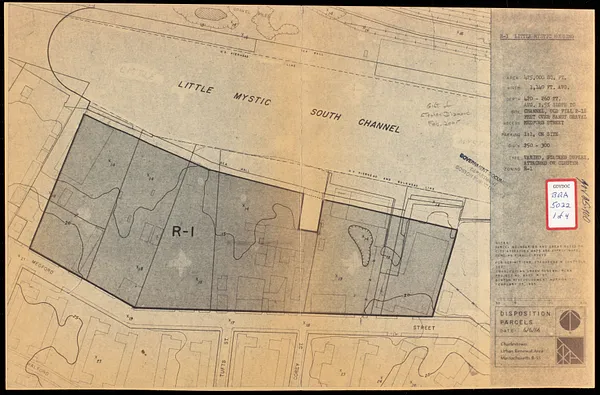 Disposition parcels, Charlestown urban renewal area, Massachusetts R-55