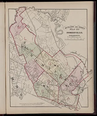 Atlas of the city of Somerville, Massachusetts