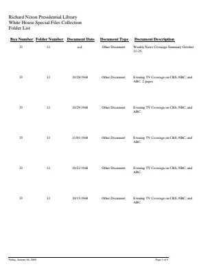 WHSF: Returned, 33-11