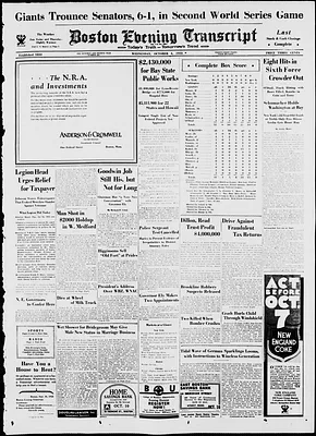 Boston Evening Transcript