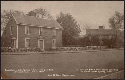 Birthplaces of John and John Q. Adams