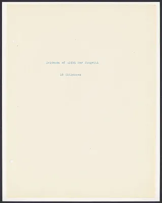Sacco-Vanzetti Case Records, 1920-1928. Prosecution Papers. Notes (typewritten), n.d. Box 27, Folder 20, Harvard Law School Library, Historical & Special Collections