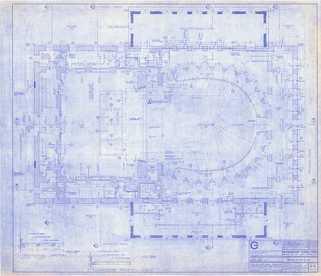 A-3 Ground Floor Plan - Restaurancion Teatro Tapia