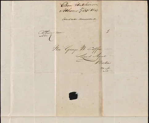 Eben Hutchinson to George Coffin, 7 April 1849