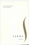 2003 Suffolk University SUMMA Ceremony program
