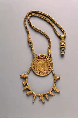 Collar with Medallion and Pendant