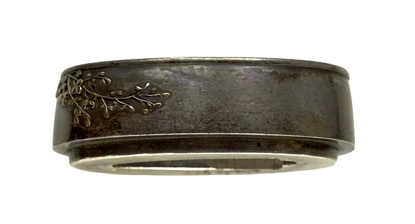 Fuchi with Autumn Flowers