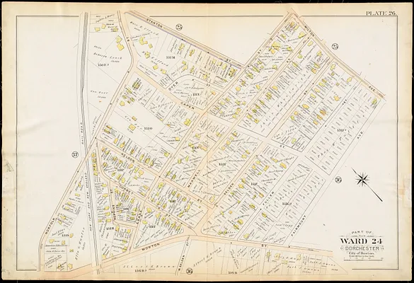 Atlas of the city of Boston : Dorchester, Mass.