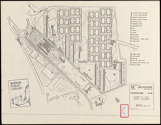 Development of the Calfpasture, Boston, Massachusetts