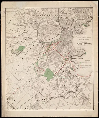 Proposed parks and parkways
