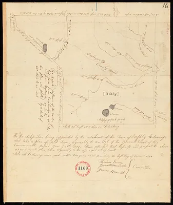 Plan of Ashby, surveyor's name not given , dated 1794.
