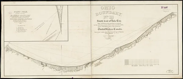 Ohio boundary no. 1 South Bend of Lake Michigan